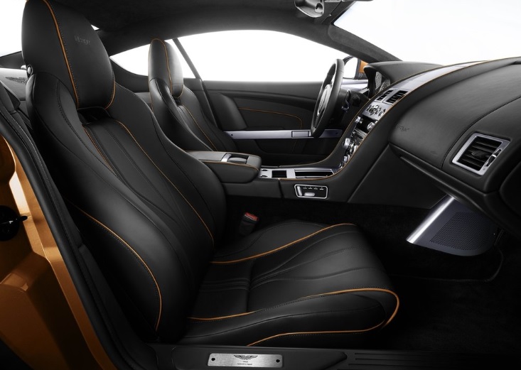 2014 Aston Martin Virage Coupe 6.0 (490 HP) Touchtronic Automatic boot space and dimensions