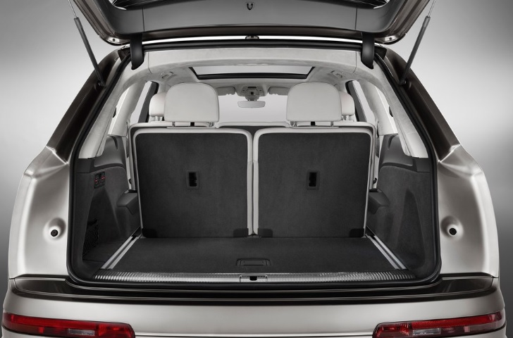2019 Audi Q7 SUV 3.0 TDI (272 HP) quattro Tiptronic boot space and dimensions