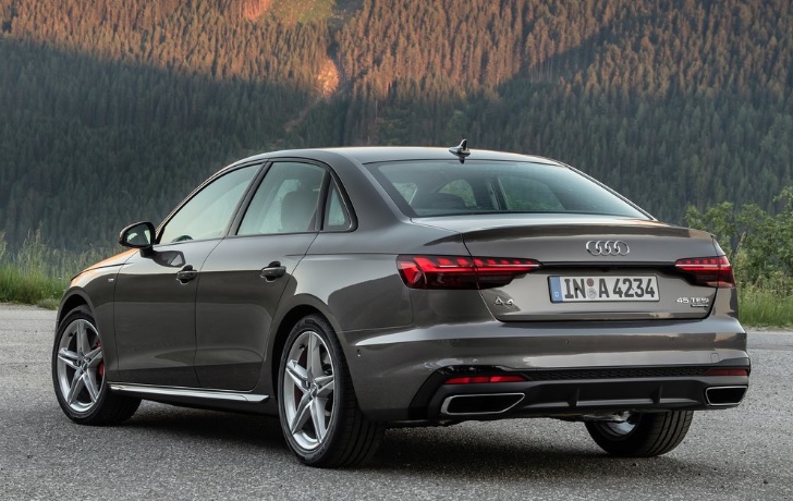 2021 Audi A4 Sedan 2.0 TDI (204 HP) S Line S Tronic boot space and dimensions