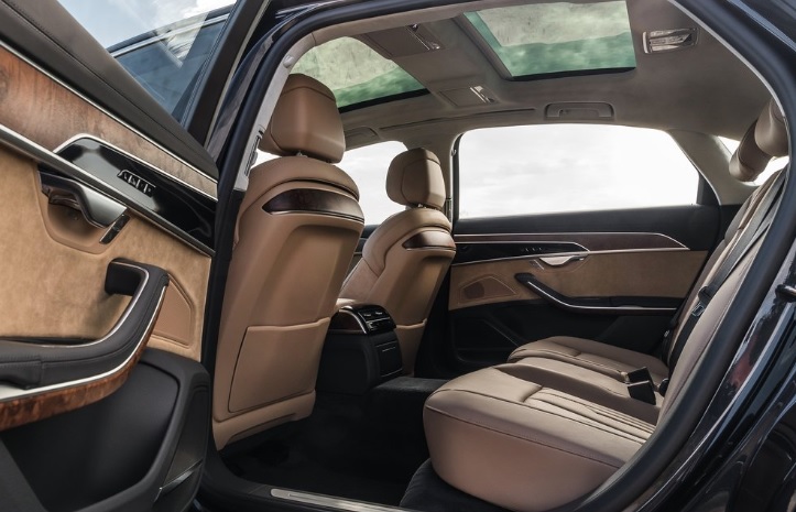 2021 Audi A8 Sedan 3.0 TFSI quattro (340 HP) Long Tiptronic boot space and dimensions