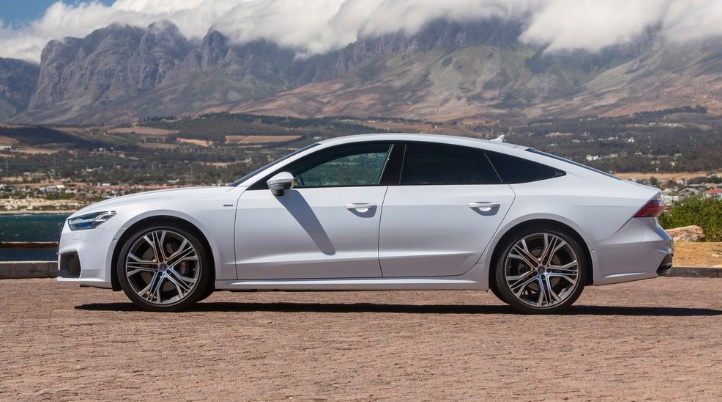 2023 Audi A7 Sedan 2.0 TDI quattro (204 HP) Sportback S-Tronic boot space and dimensions