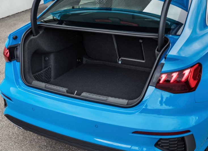 2021 Audi A3 Sedan Sedan 1.5 TFSI (150 HP) Advanced S-Tronic boot space and dimensions
