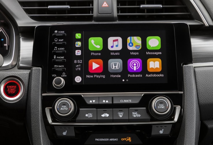 2020 Honda Civic Sedan 1.6 (125 HP) Dream ECO Manual boot space and dimensions