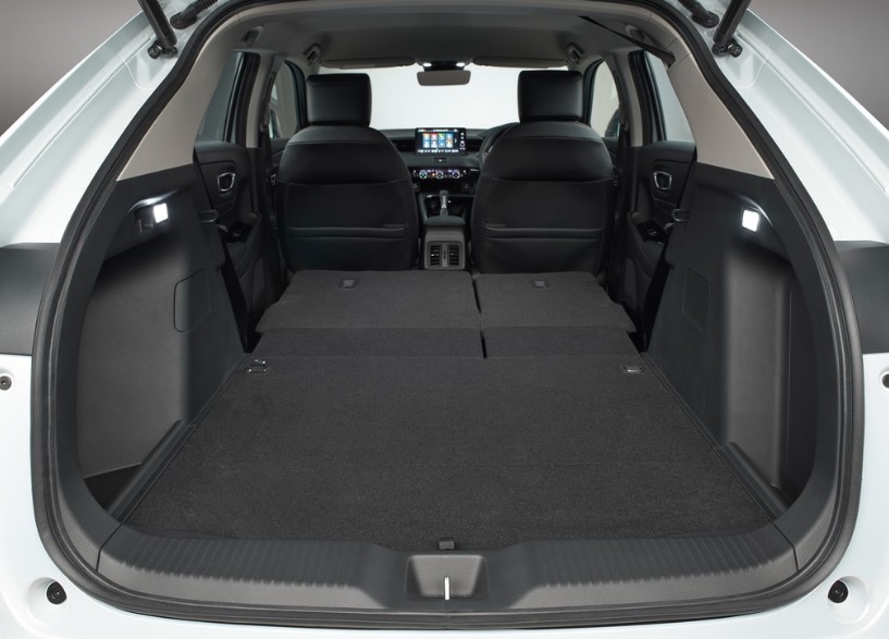 2022 Honda HR-V Crossover 1.5 Hybrid (131 HP) Advance CVT boot space and dimensions