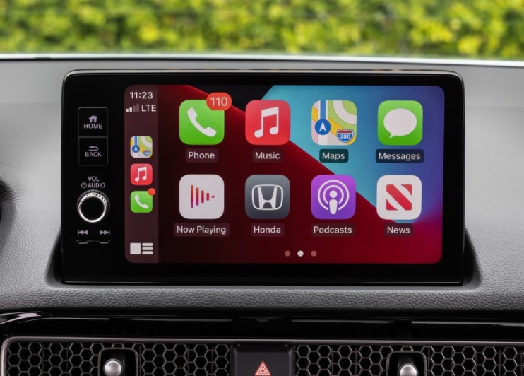 2022 Honda Civic Sedan 1.5 VTEC (182 HP) Executive Plus CVT boot space and dimensions