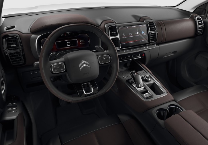2020 Citroen C5 Aircross SUV 1.2 (130 HP) Live AT boot space and dimensions