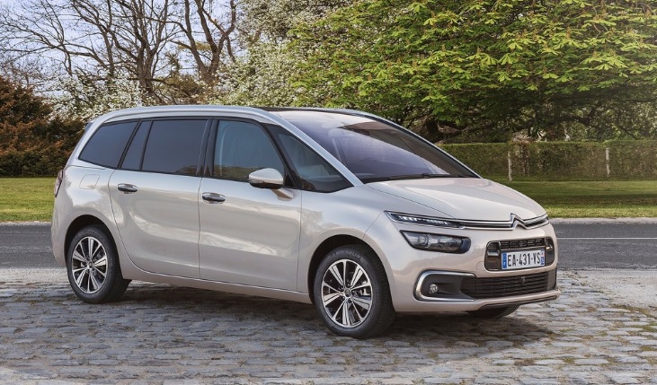 2019 Citroen C4 Grand Picasso 1.6 BlueHDI 120 HP Shine EAT6 Technical Specs - cardimension.net