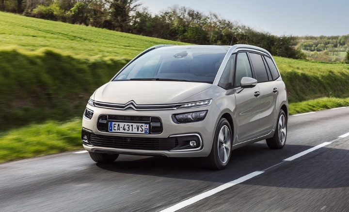 2019 Citroen C4 Grand Picasso 1.6 BlueHDI 120 HP Shine EAT6 Technical Specs - cardimension.net