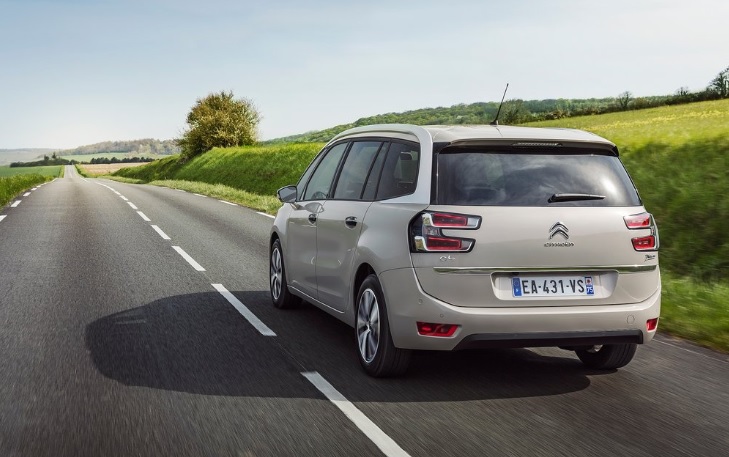 2019 Citroen C4 Grand Picasso Mpv 1.6 BlueHDI (120 HP) Shine EAT6 boot space and dimensions
