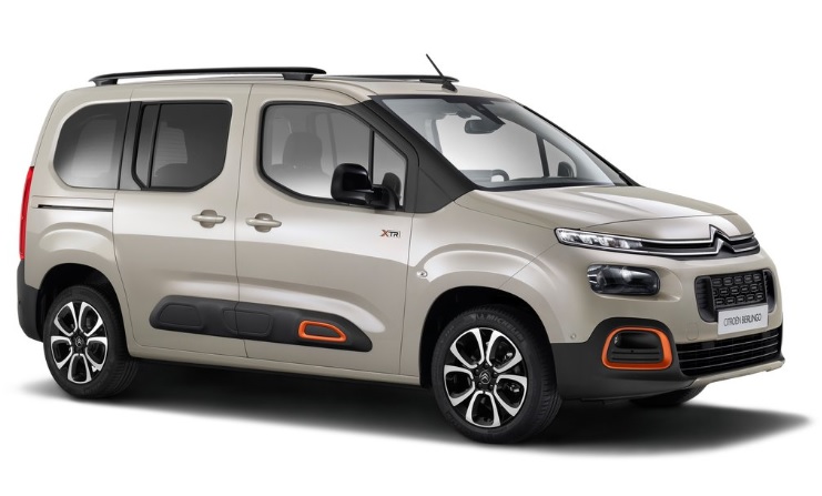 2022 Citroen Berlingo Mpv 1.5 BlueHDi (130 HP) Feel Stil AT boot space and dimensions