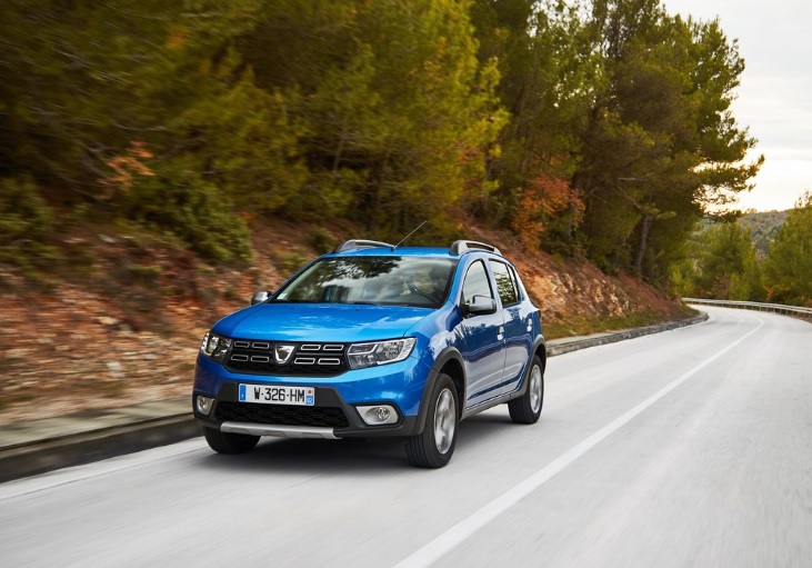 2020 Dacia Sandero Stepway Hatchback 0.9 Turbo (90 HP) Stepway Manual boot space and dimensions