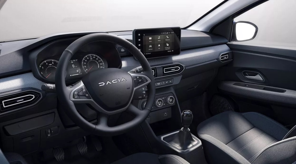 2023 Dacia Sandero Hatchback 1.0 Turbo (90 HP) Essential CVT boot space and dimensions