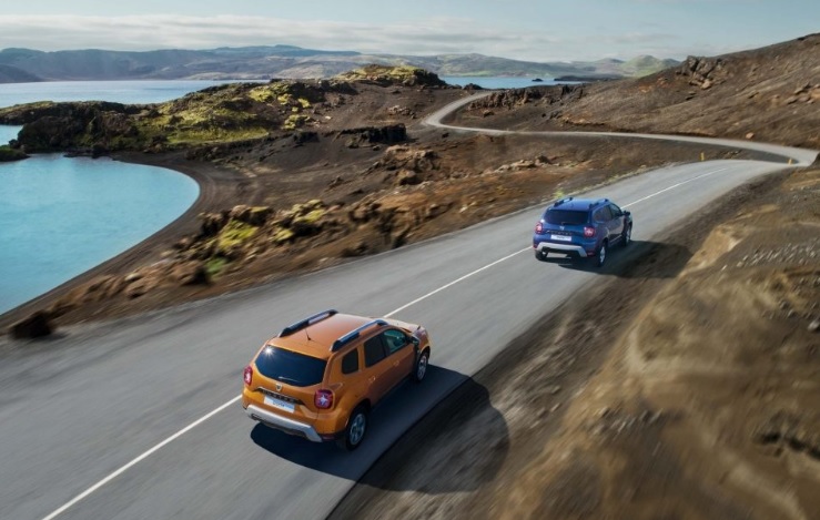 2020 Dacia Duster SUV 1.6 4x2 (115 HP) Comfort Manual boot space and dimensions