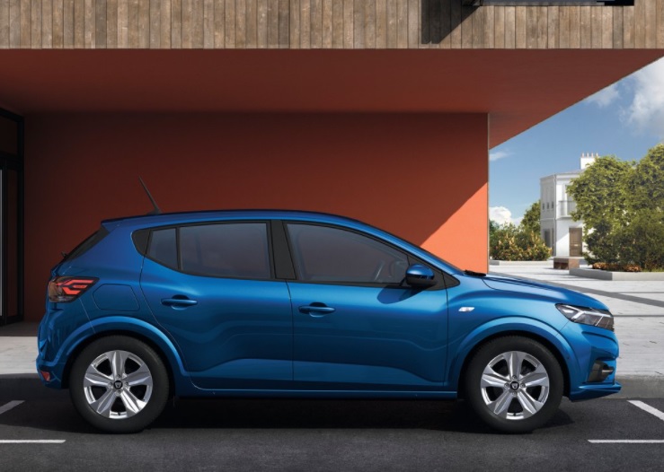 2022 Dacia Sandero Hatchback 1.0 Turbo (90 HP) Prestige X-Tronic boot space and dimensions