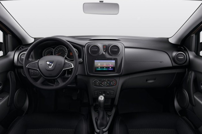 2019 Dacia Sandero Hatchback 1.0 (75 HP) Ambiance Manual boot space and dimensions