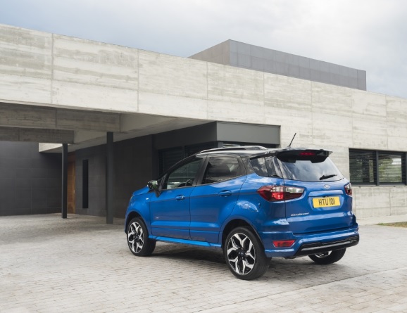 2021 Ford EcoSport SUV 1.0 EcoBoost (125 HP) ST-Line Automatic boot space and dimensions