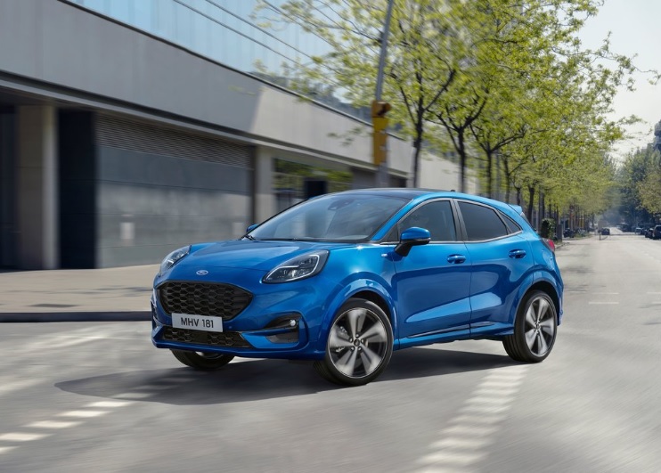 2022 Ford Puma SUV 1.0 EcoBoost (125 HP) Style AT boot space and dimensions