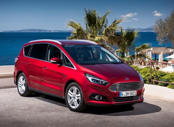 2016 Ford S-Max Mpv 1.5 (160 HP) Style Manual boot space and dimensions