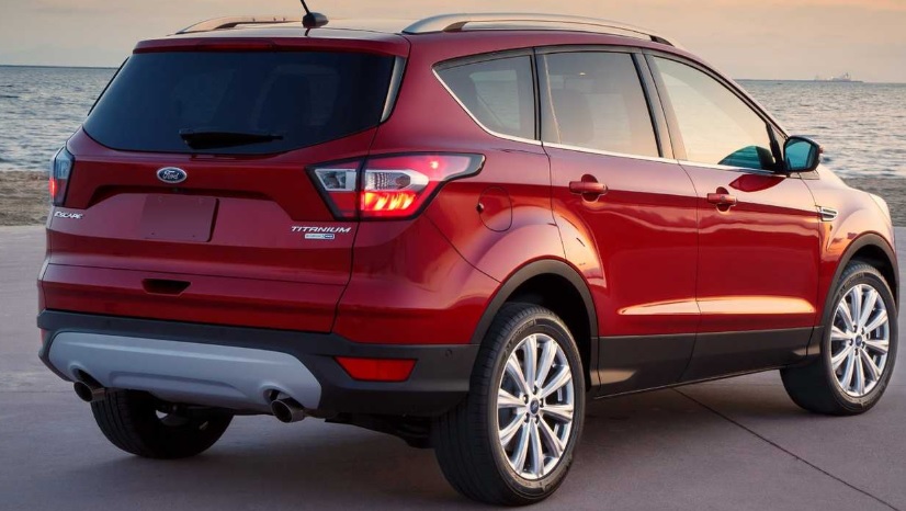 2018 Ford Kuga SUV 1.5 (182 HP) Style AT boot space and dimensions