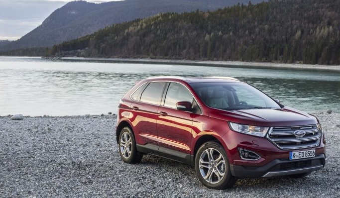 2016 Ford Edge SUV 2.0 TDCi (210 HP) Titanium Powershift boot space and dimensions