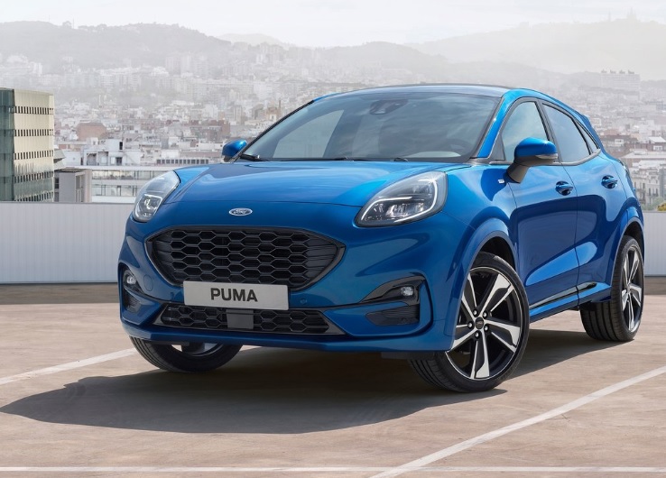 2022 Ford Puma SUV 1.0 EcoBoost (125 HP) Style AT boot space and dimensions