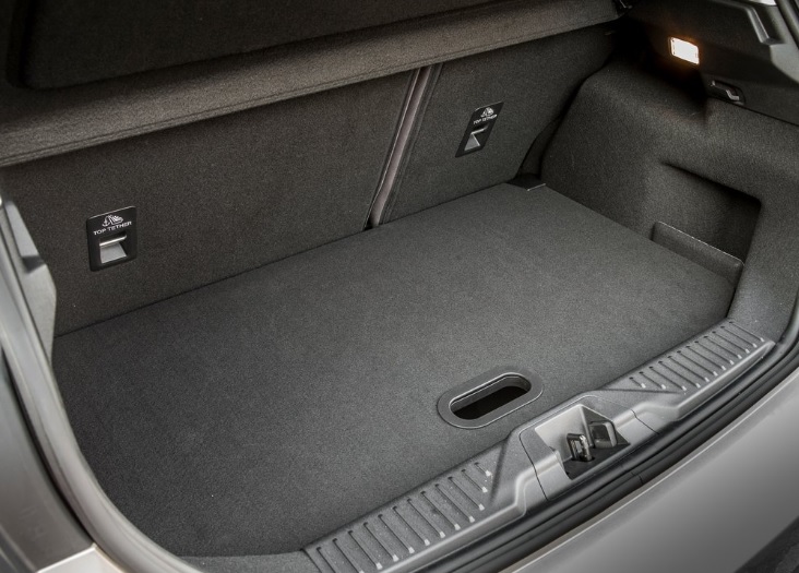 2021 Ford Fiesta Hatchback 1.0 EcoBoost (100 HP) Style AT boot space and dimensions