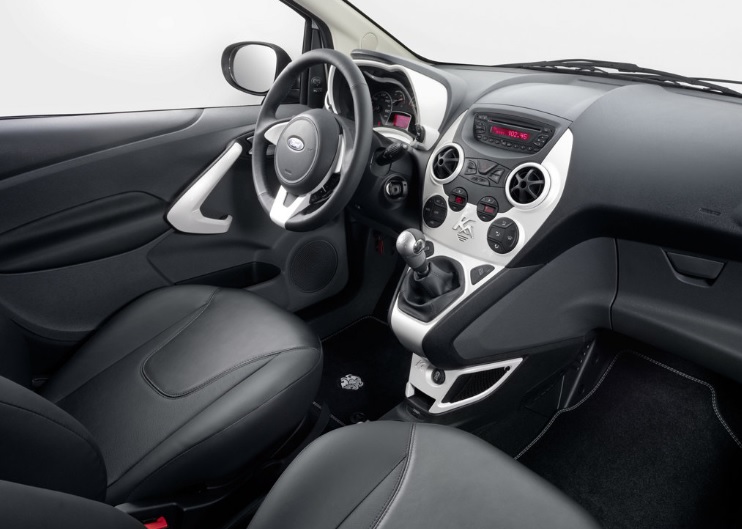 2008 Ford Ka Hatchback 1.2i (69 HP) Titanium Manual boot space and dimensions