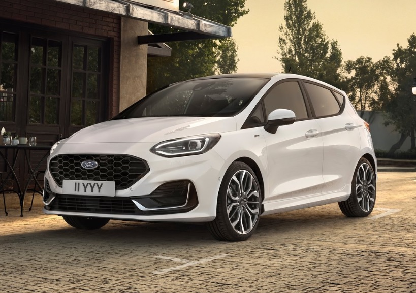 2022 Ford Fiesta Hatchback 1.1 EcoBoost (75 HP) Style Manual boot space and dimensions