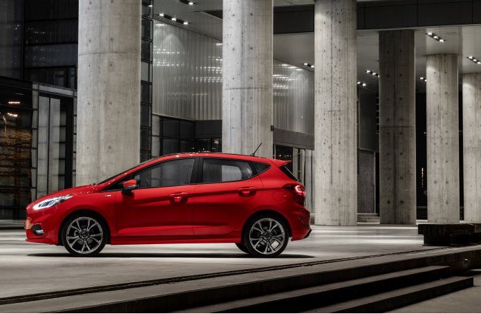 2019 Ford Fiesta Hatchback 1.0 (100 HP) Titanium AT boot space and dimensions