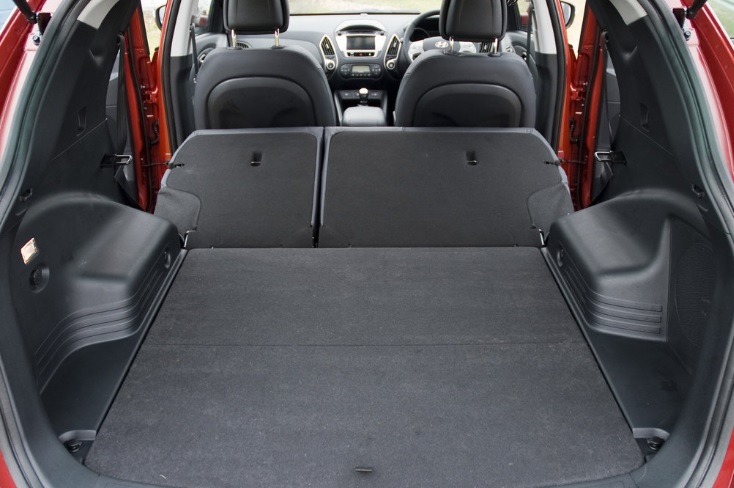 2015 Hyundai ix35 SUV 1.6 (135 HP) Style Design Pack Manual boot space and dimensions