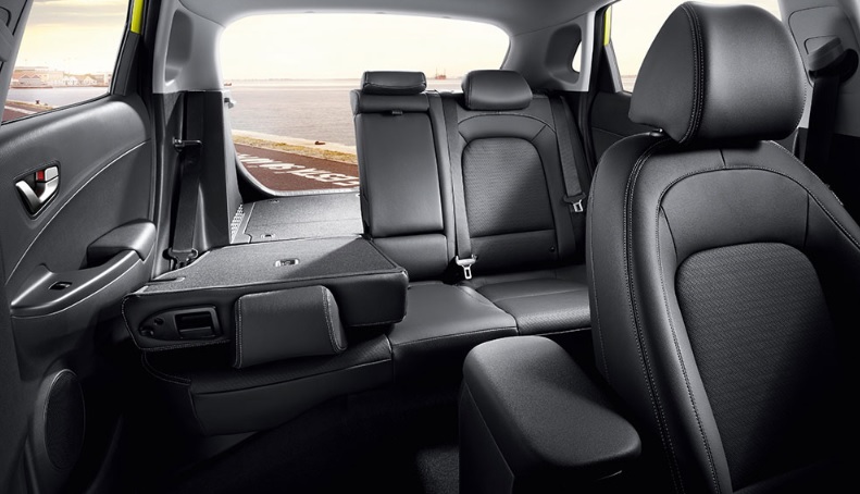 2018 Hyundai Kona SUV 1.6 (177 HP) Elite DCT boot space and dimensions