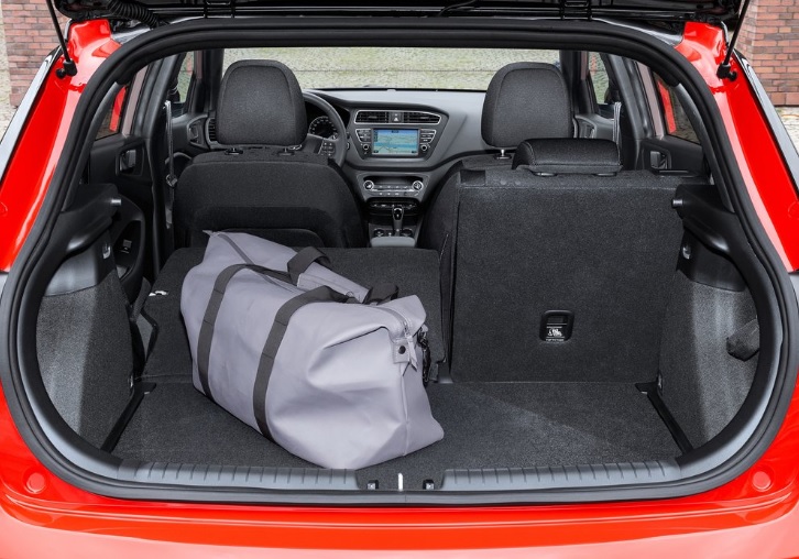 2020 Hyundai i20 Hatchback 1.0T GDI (120 HP) Style Pan DCT boot space and dimensions
