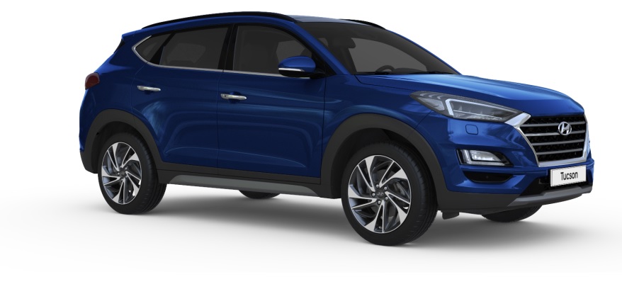 2019 Hyundai Tucson SUV 1.6 CRDi (136 HP) Elite Plus DCT boot space and dimensions