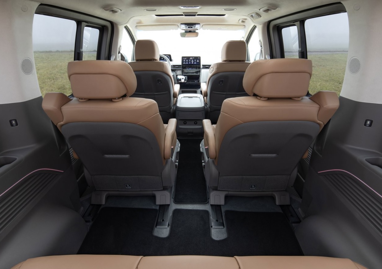 2022 Hyundai Staria Mpv 2.2 CRDi (177 HP) Prime AT boot space and dimensions