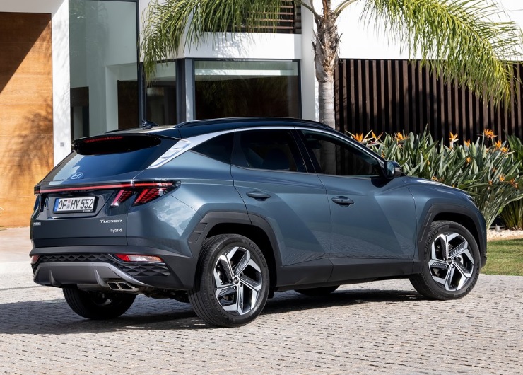 2022 Hyundai Tucson SUV 1.6 CRDI (136 HP) Elite Plus DCT boot space and dimensions