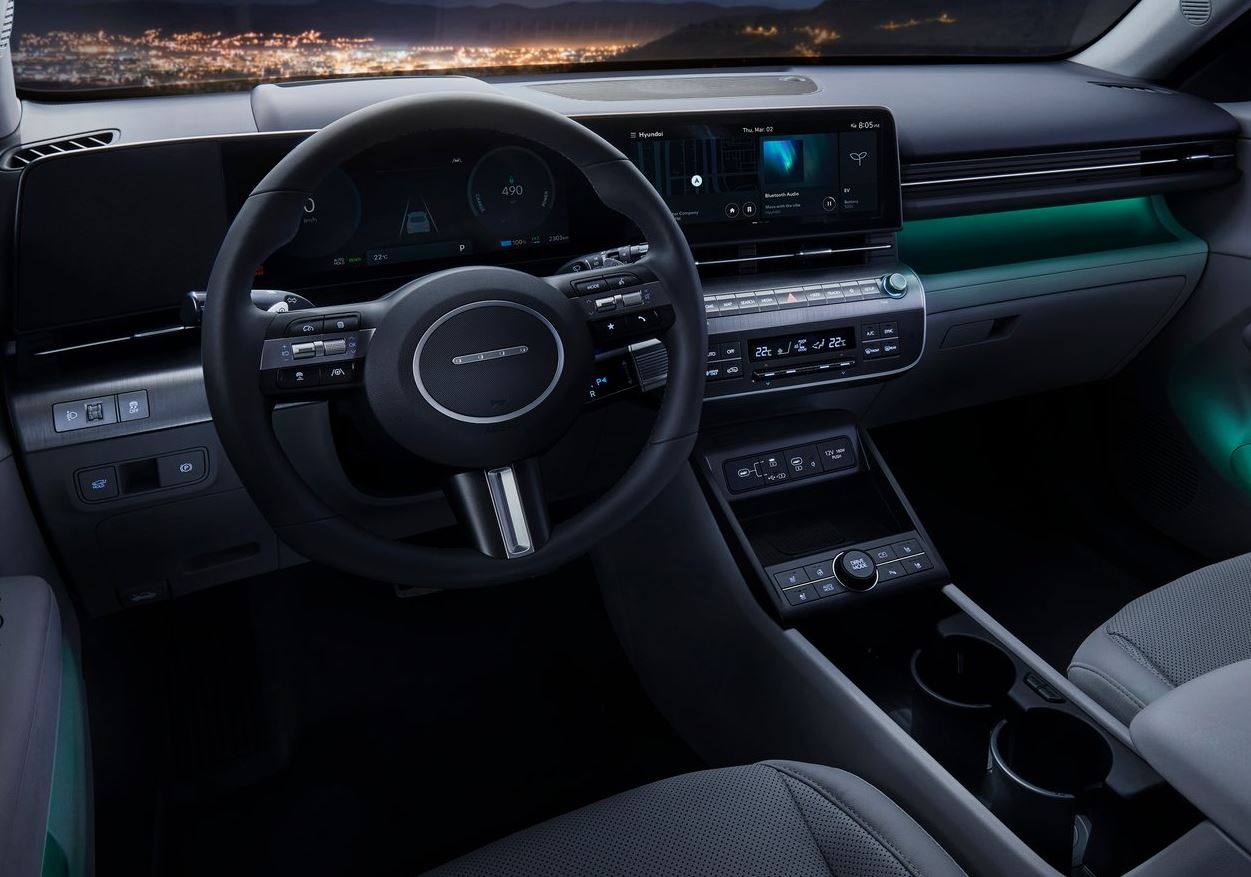 2023 Hyundai Kona SUV 1.6 TGDI (198 HP) N-Line DCT boot space and dimensions