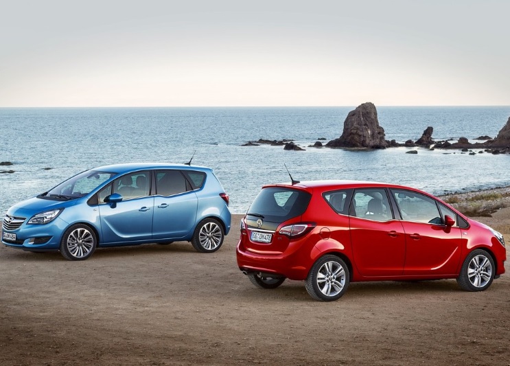 2015 Opel Meriva Mpv 1.4 (120 HP) Active Manual boot space and dimensions