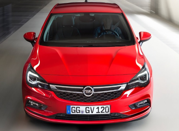 2019 Opel Astra Hatchback 1.4 (150 HP) Dynamic Manual boot space and dimensions
