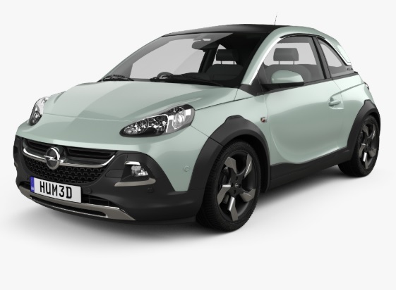 2015 Opel Adam Hatchback 1.0 (115 HP) Rocks Manual boot space and dimensions