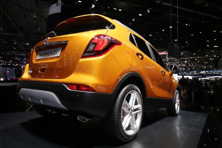 2016 Opel Mokka X SUV 1.4 (140 HP) Excellence Manual boot space and dimensions