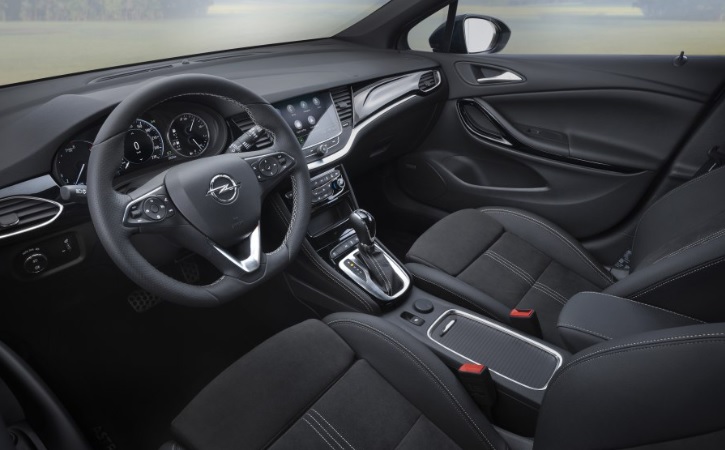 2020 Opel Astra Hatchback 1.4 (145 HP) GS Line CVT boot space and dimensions