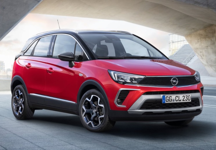 2021 Opel Crossland SUV 1.2 Turbo (130 HP) Elegance AT boot space and dimensions