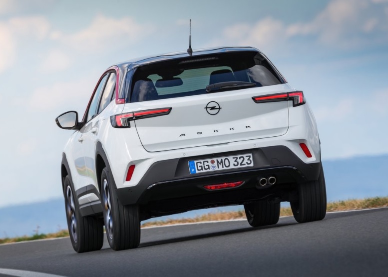 2021 Opel Mokka SUV 1.2 Turbo (130 HP) GS Line AT boot space and dimensions