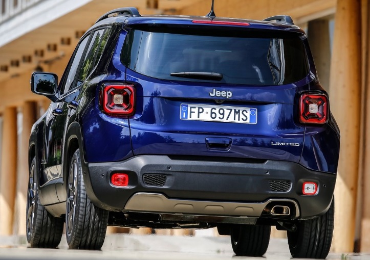 2020 Jeep Renegade SUV 1.3 GSE (150 HP) Longitude DDCT boot space and dimensions
