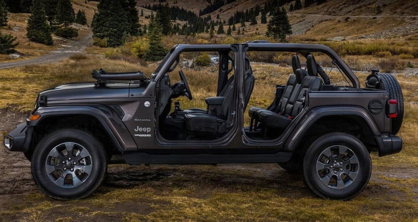 2020 Jeep Wrangler Pick Up 2.0 (272 HP) Rubicon AT boot space and dimensions