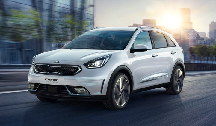 2019 Kia Niro Crossover 1.6 (141 HP) Elegance DCT boot space and dimensions