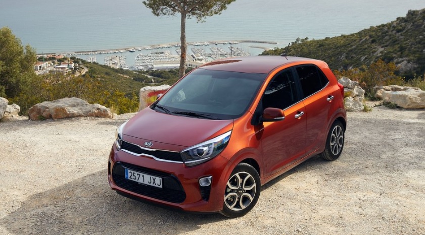 2019 Kia Picanto Hatchback 1.0 (67 HP) Live Automatic boot space and dimensions