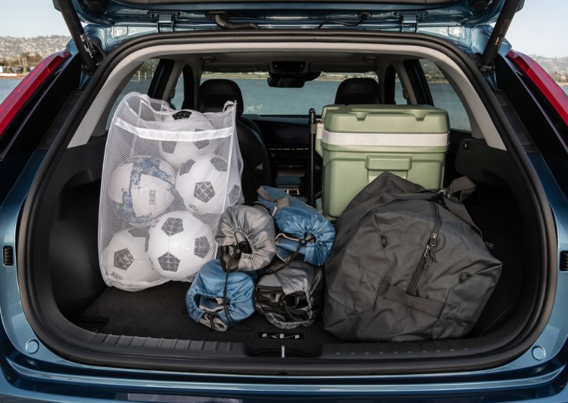 2023 Kia Niro Crossover 1.6 GDI (141 HP) Prestige DCT boot space and dimensions