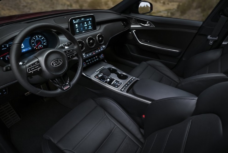 2019 Kia Stinger Sedan 2.0 (244 HP) GT-Line AT boot space and dimensions