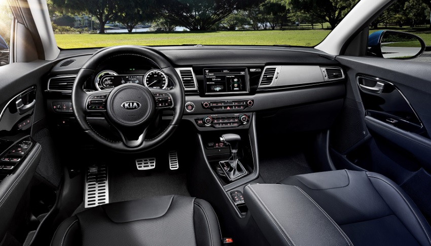 2021 Kia Niro Crossover 1.6 (141 HP) Prestige DCT boot space and dimensions